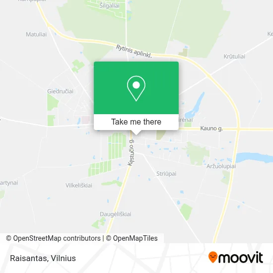 Raisantas map