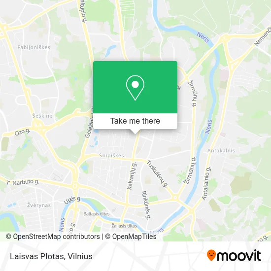 Laisvas Plotas map