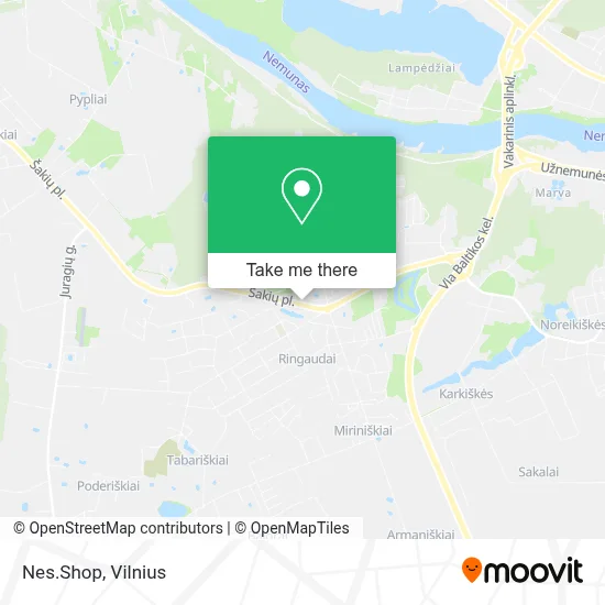 Nes.Shop map