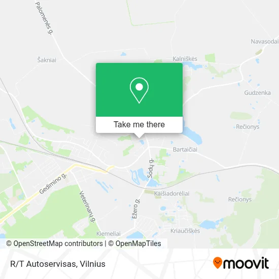R/T Autoservisas map