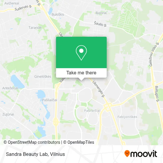 Sandra Beauty Lab map