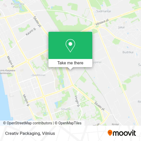 Creativ Packaging map