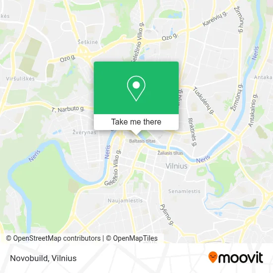 Novobuild map
