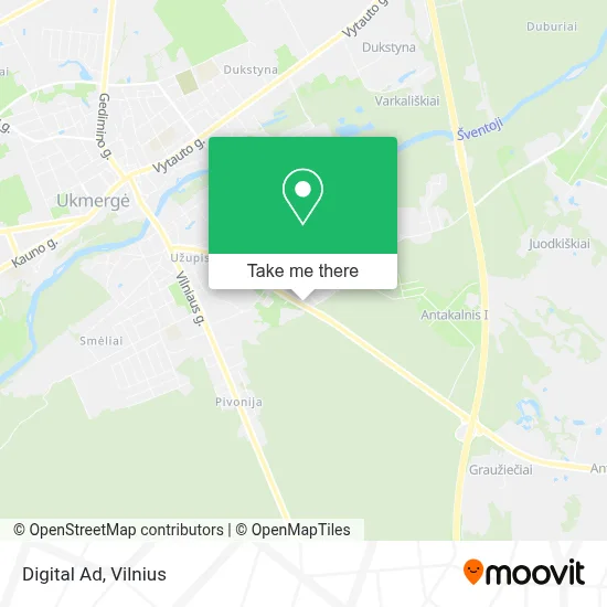 Digital Ad map