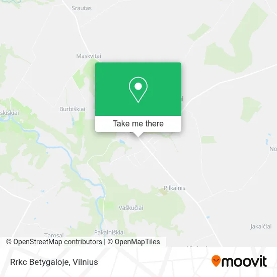 Rrkc Betygaloje map
