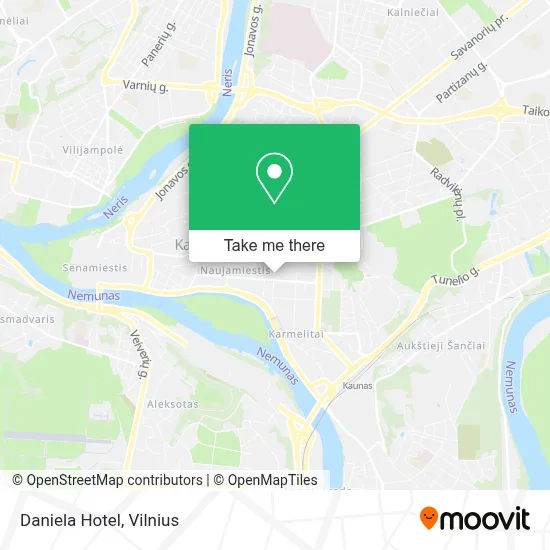 Daniela Hotel map