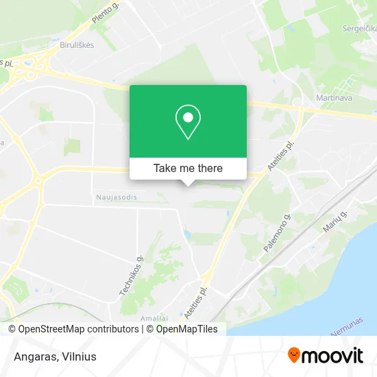 Angaras map