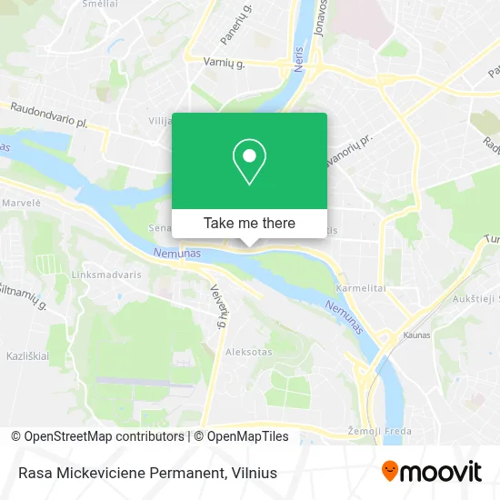 Rasa Mickeviciene Permanent map