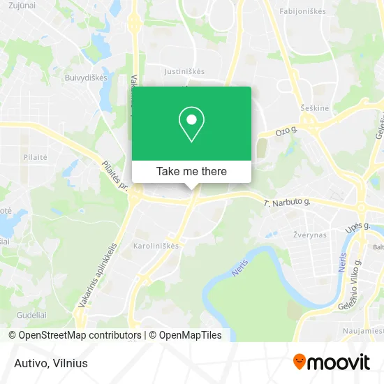 Autivo map