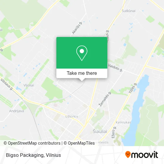Bigso Packaging map