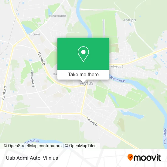 Uab Admi Auto map