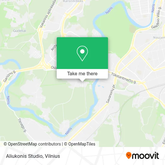 Aliukonis Studio map