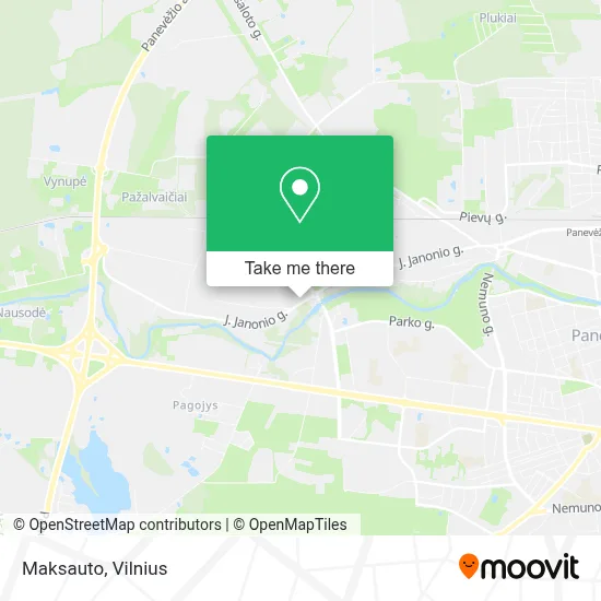 Maksauto map