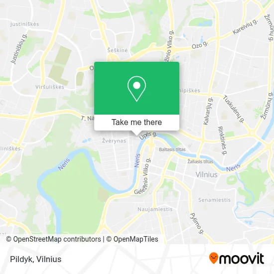 Pildyk map