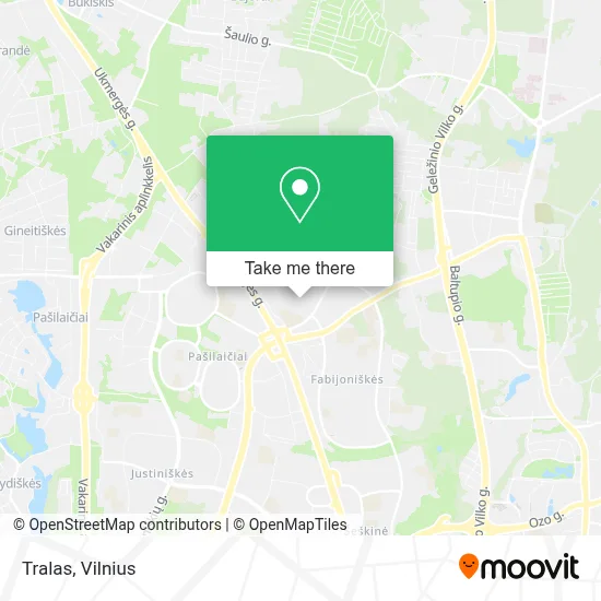 Tralas map