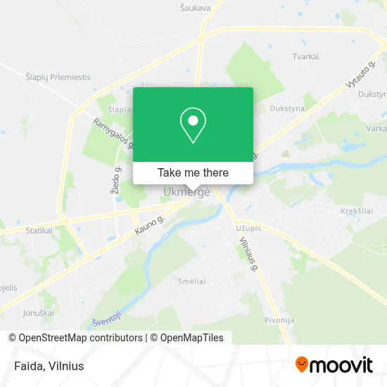 Faida map