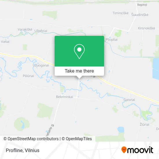 Profline map