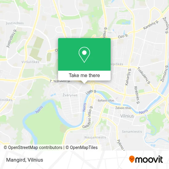 Mangird map