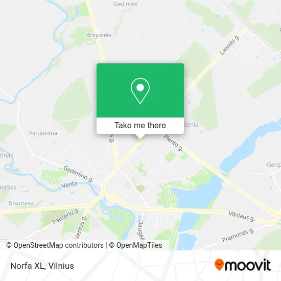 Norfa XL map