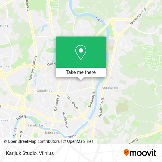 Karijuk Studio map