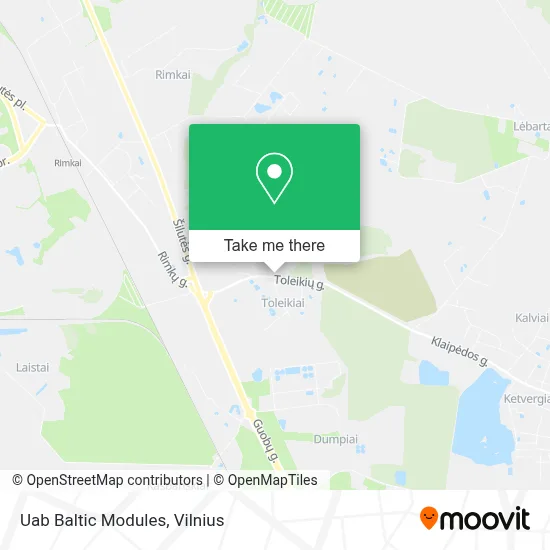 Uab Baltic Modules map