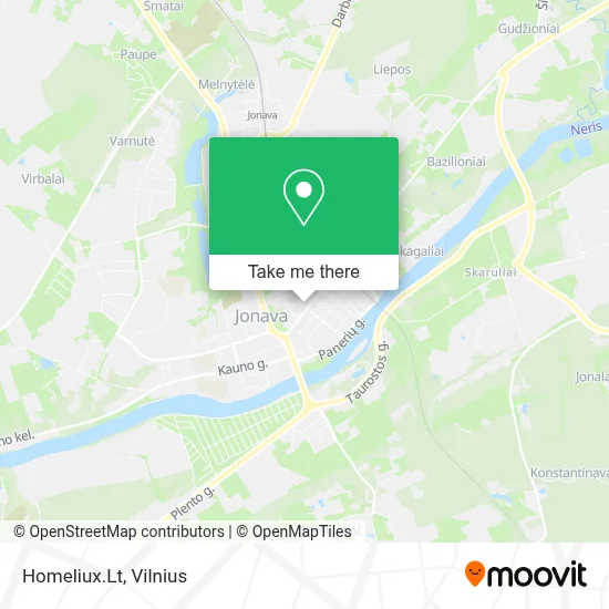 Homeliux.Lt map