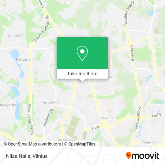 Nilza Nails map