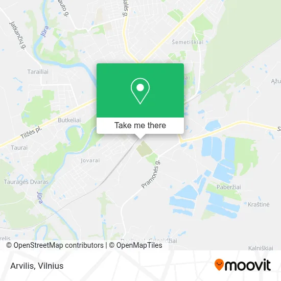 Arvilis map