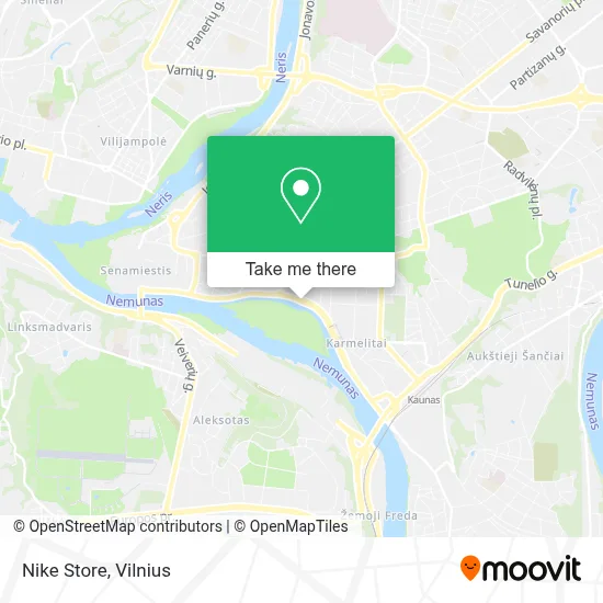 Nike Store map
