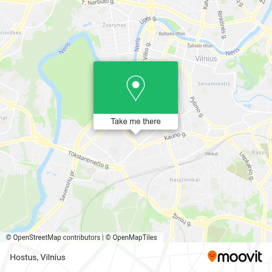 Hostus map