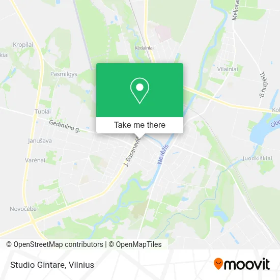 Studio Gintare map