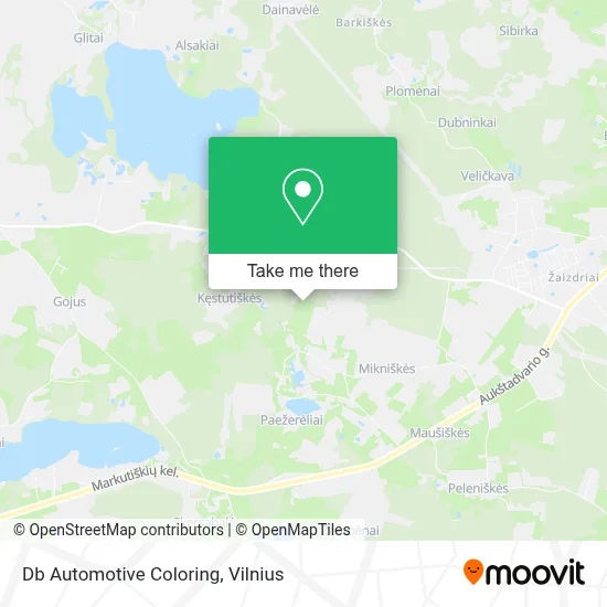 Db Automotive Coloring map