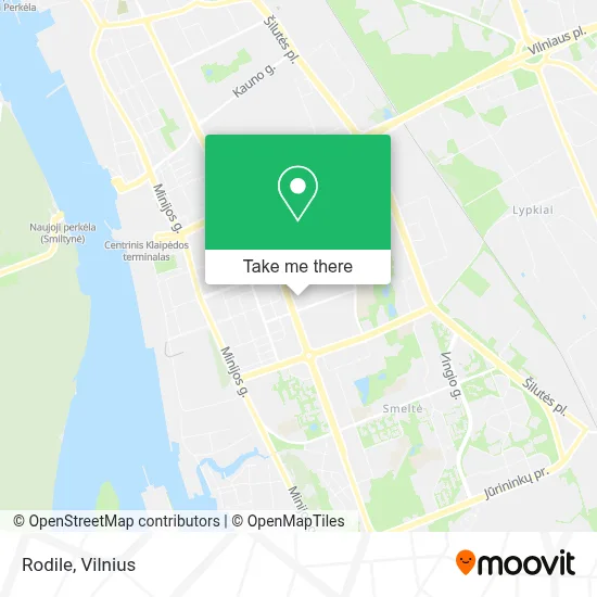 Rodile map