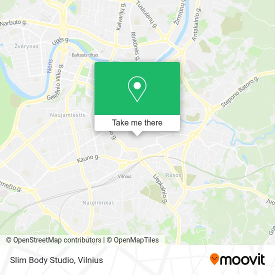 Slim Body Studio map