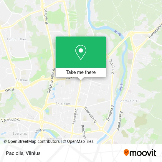 Paciolis map