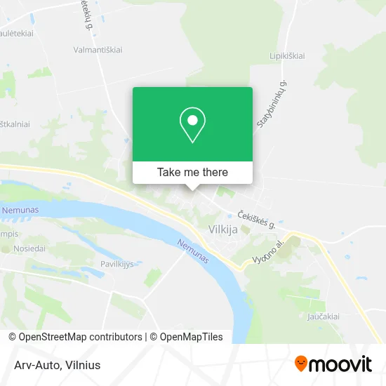 Arv-Auto map