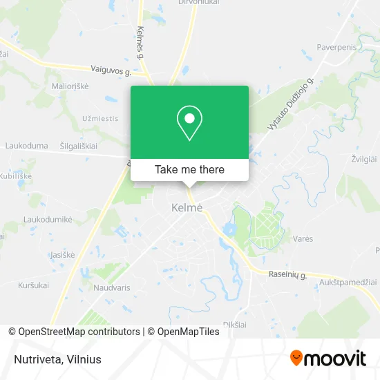Nutriveta map