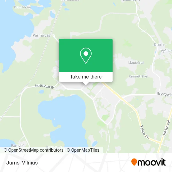 Jums map