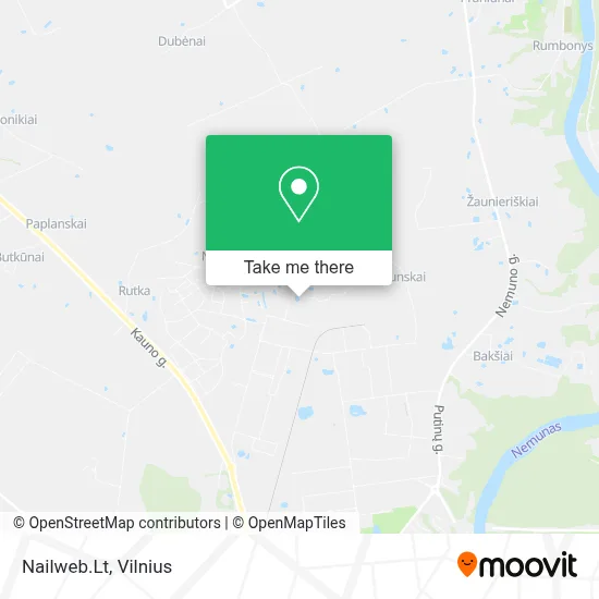 Nailweb.Lt map