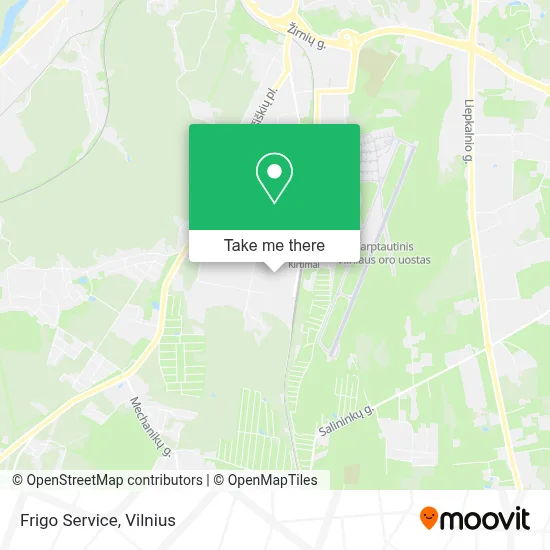 Frigo Service map