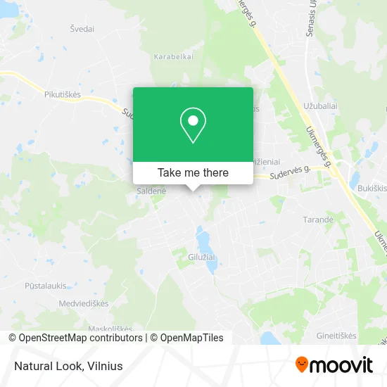 Natural Look map