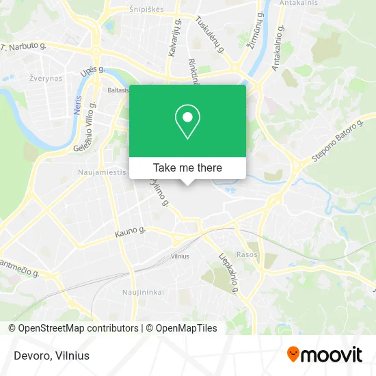Devoro map