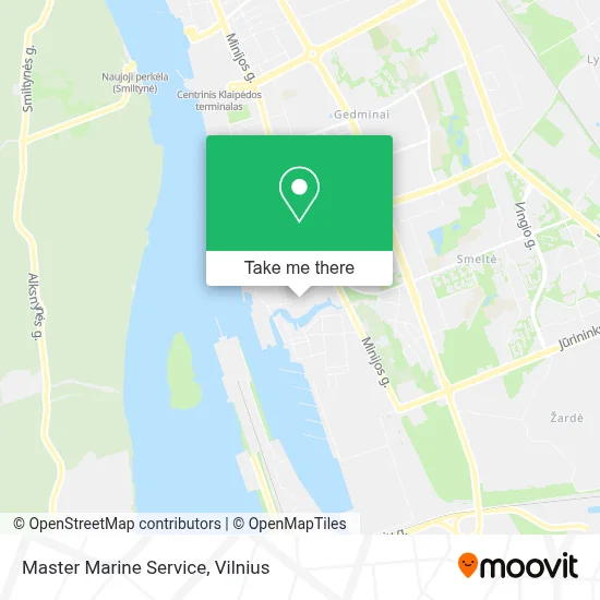 Master Marine Service map