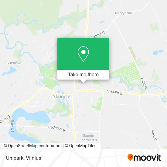 Unipark map