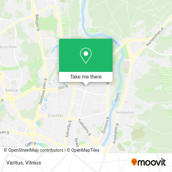 Varitus map
