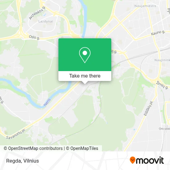 Regda map
