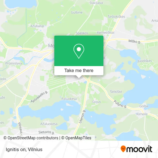 Ignitis on map
