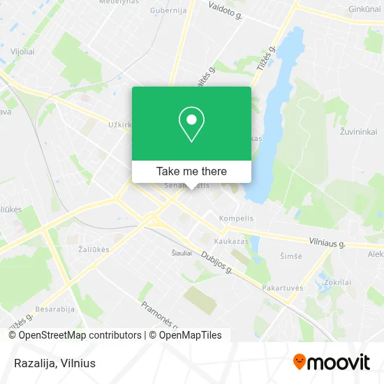 Razalija map