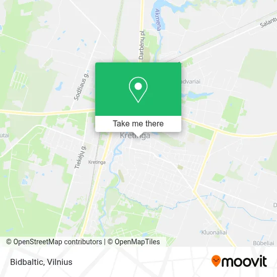 Bidbaltic map