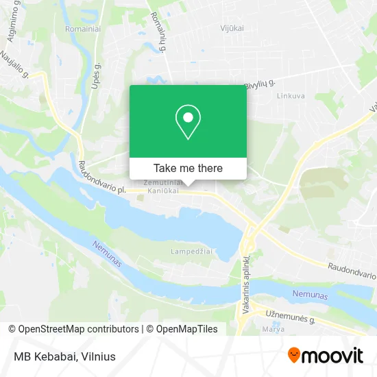 MB Kebabai map